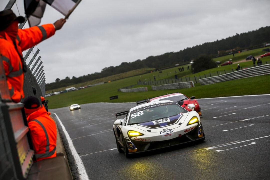 HHC Motorsport takes third British GT4 win at a wet Snet